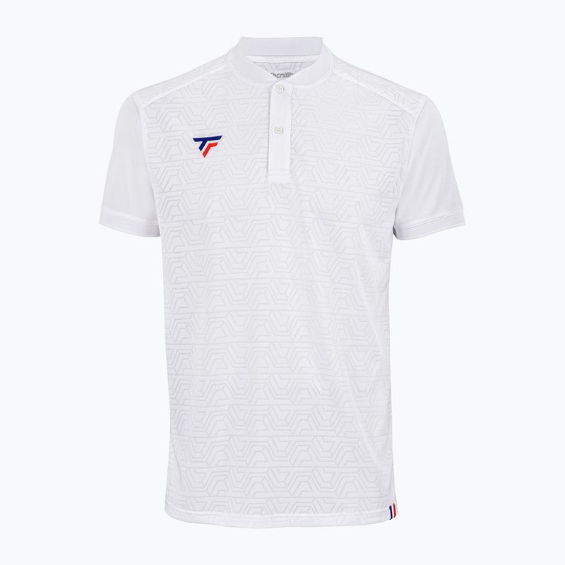 Férfi tenisz póló Tecnifibre Team Mesh fehér 22MEPOWH34 2