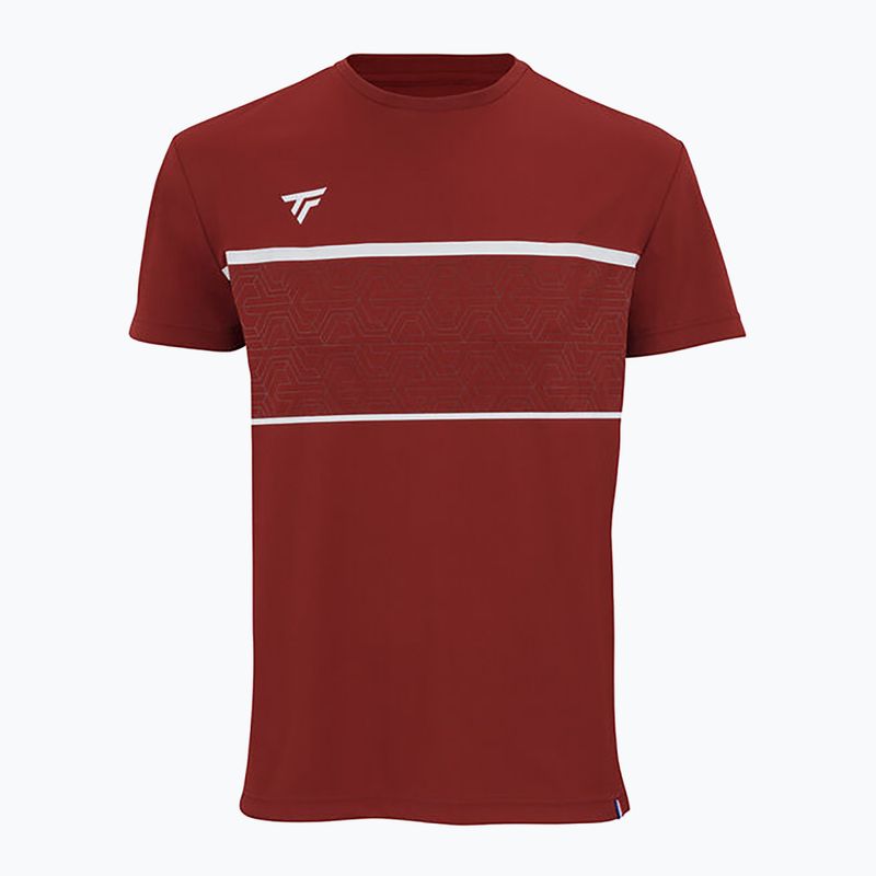 Gyerek teniszpóló Tecnifibre Team Tech Tee cardinal