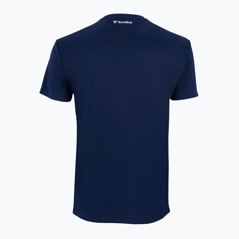 Férfi teniszpóló Tecnifibre Team Tech Tee marine 4