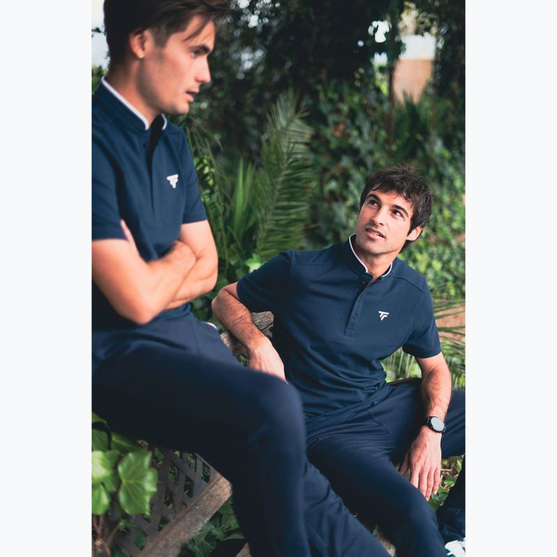 Férfi galléros póló Tecnifibre Polo Pique marine 6