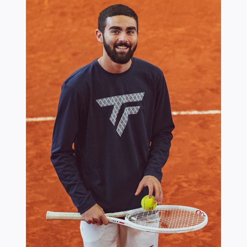 Férfi hosszú ujjú felső Tecnifibre Training Tee marine 4