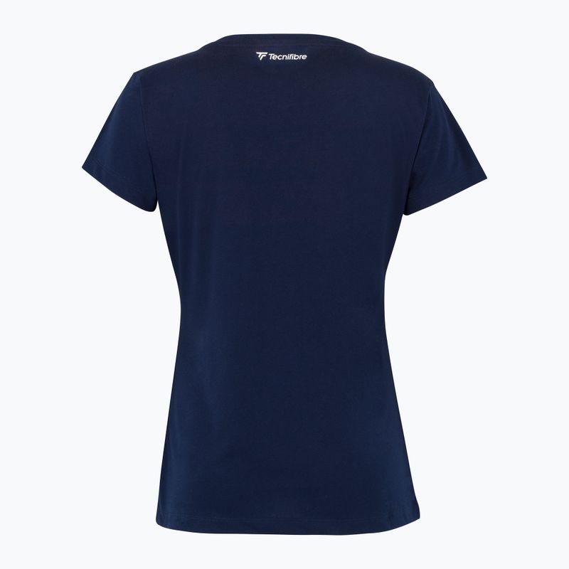 Női póló Tecnifibre Training Tee marine 2