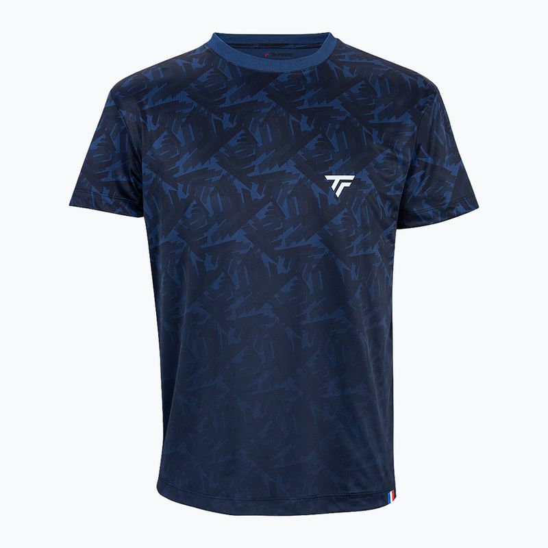 Férfi tenisz póló Tecnifibre X-Loop Tee marine 3
