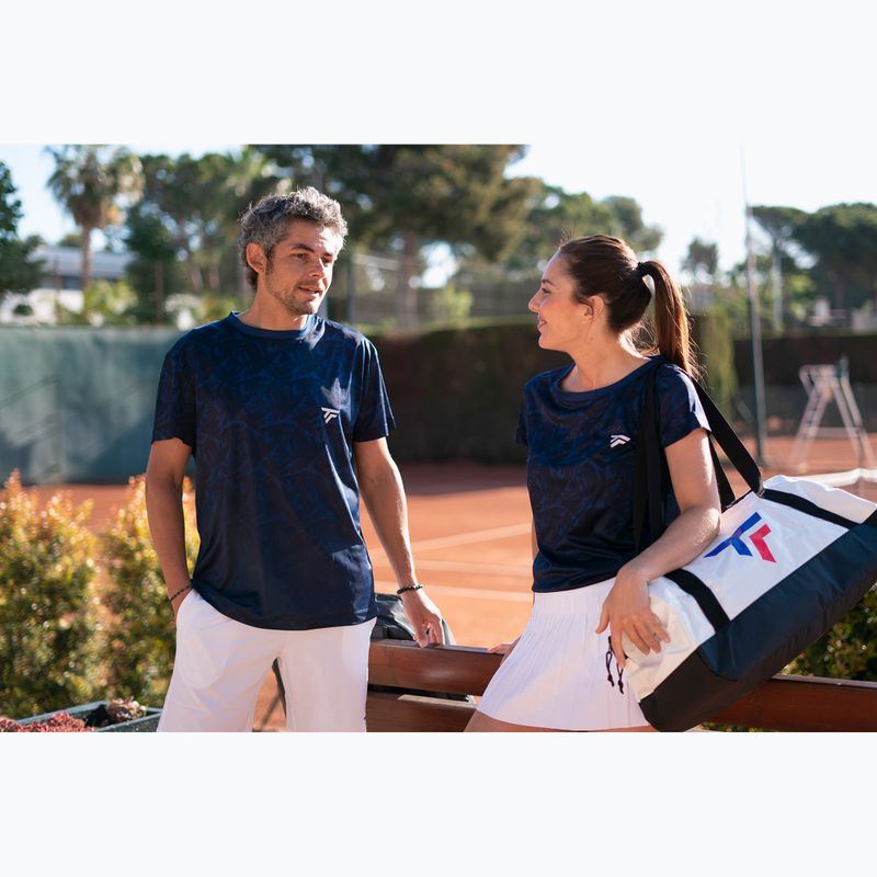 Férfi tenisz póló Tecnifibre X-Loop Tee marine 7