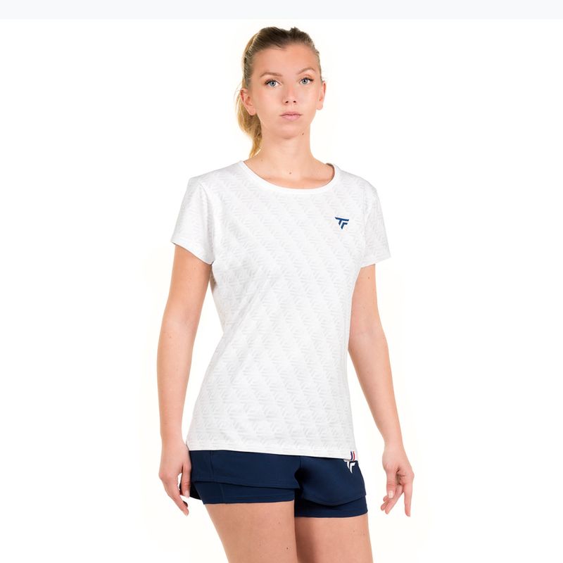 Női Tecnifibre Graphic Tee fehér