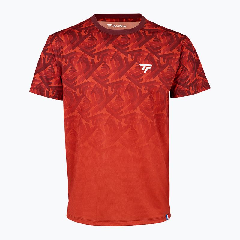 Férfi tenisz póló Tecnifibre X-Loop Tee clay 3