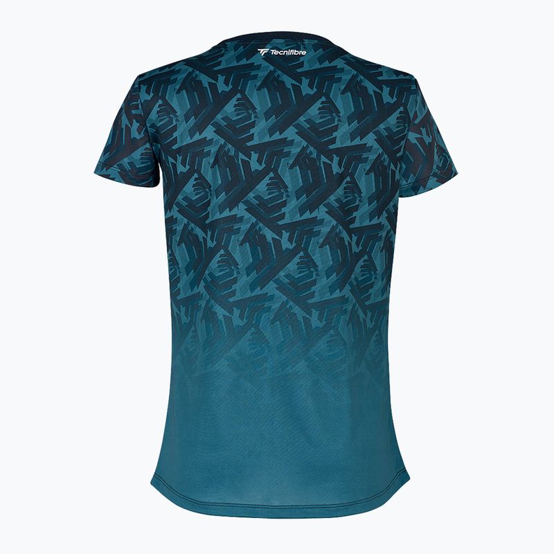 Női teniszpóló Tecnifibre X-Loop Tee teal teal 2