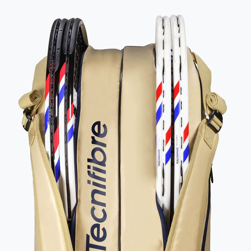 Tenisz táska Tecnifibre Tour Endurance Termobag 6R 52 l sand/navy 2