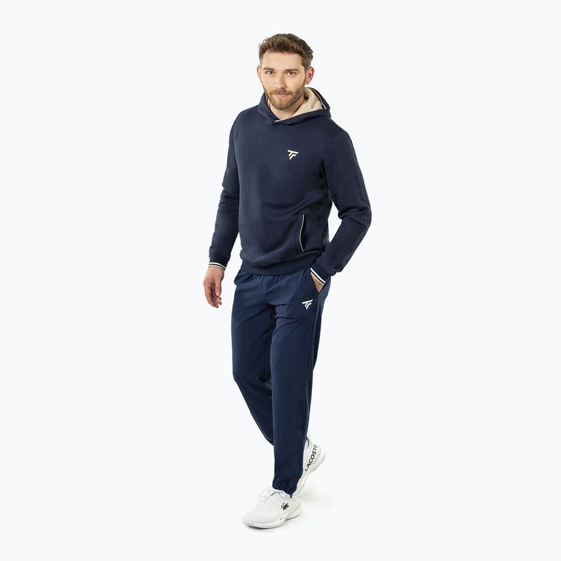 Kapucnis pulóver Tecnifibre Fleece Hoodie navy 5