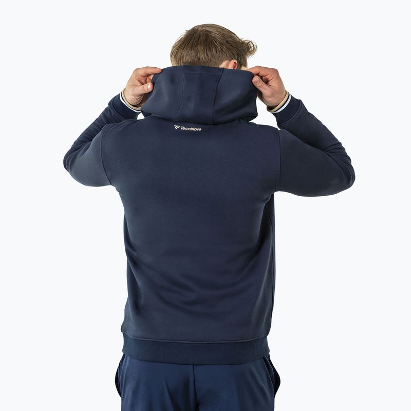 Kapucnis pulóver Tecnifibre Fleece Hoodie navy 7