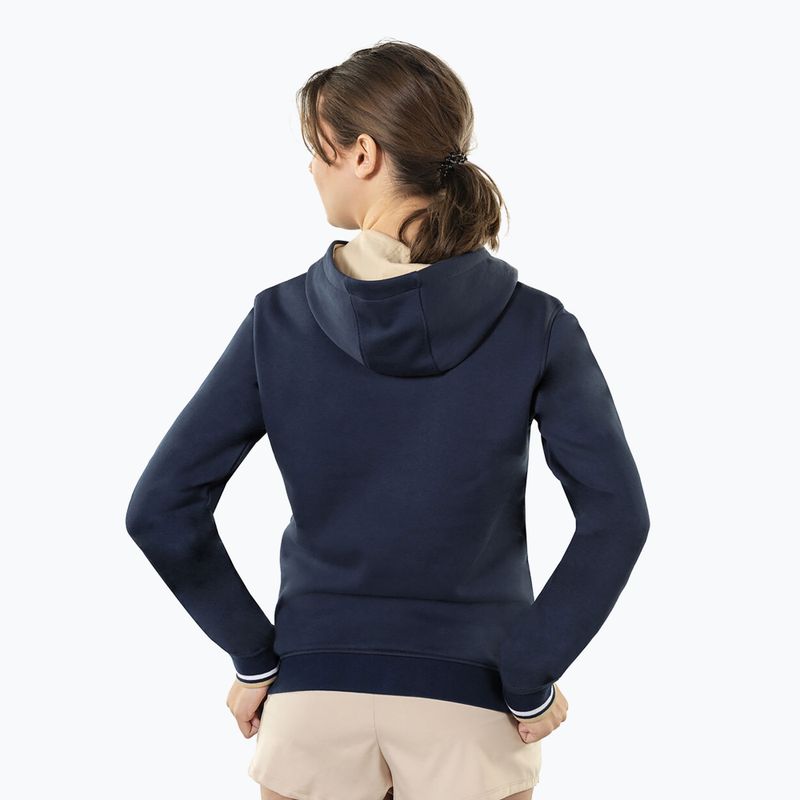 Kapucnis pulóver Tecnifibre Fleece Hoodie navy 8