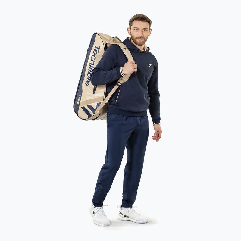 Kapucnis pulóver Tecnifibre Fleece Hoodie navy 9