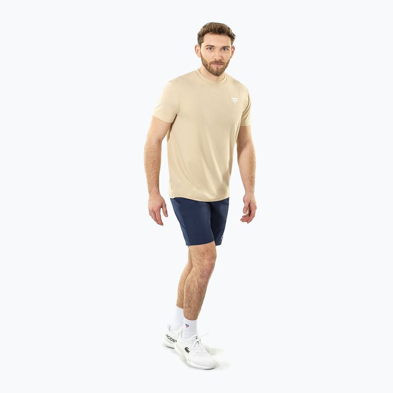 Férfi póló Tecnifibre Graphic Tee sand 2