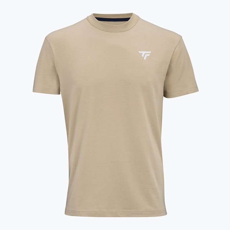 Férfi póló Tecnifibre Graphic Tee sand 4