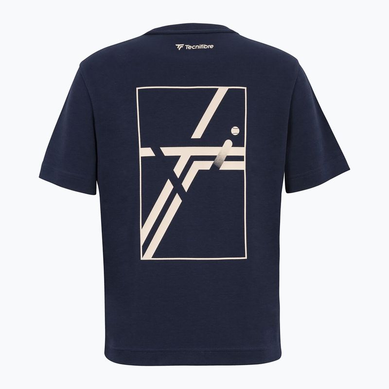 Női póló Tecnifibre Graphic Tee W navy 5