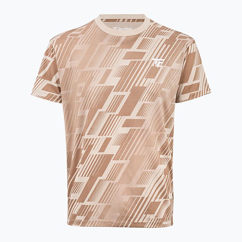 Férfi póló Tecnifibre X-Loop Tee sand 4