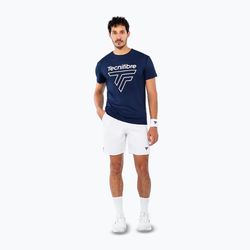 Férfi teniszpóló Tecnifibre Team Corpo Tee navy blue 2