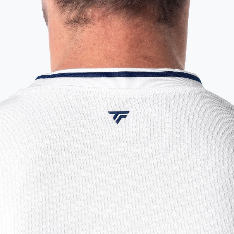 Férfi teniszpóló Tecnifibre Team Tech white 3