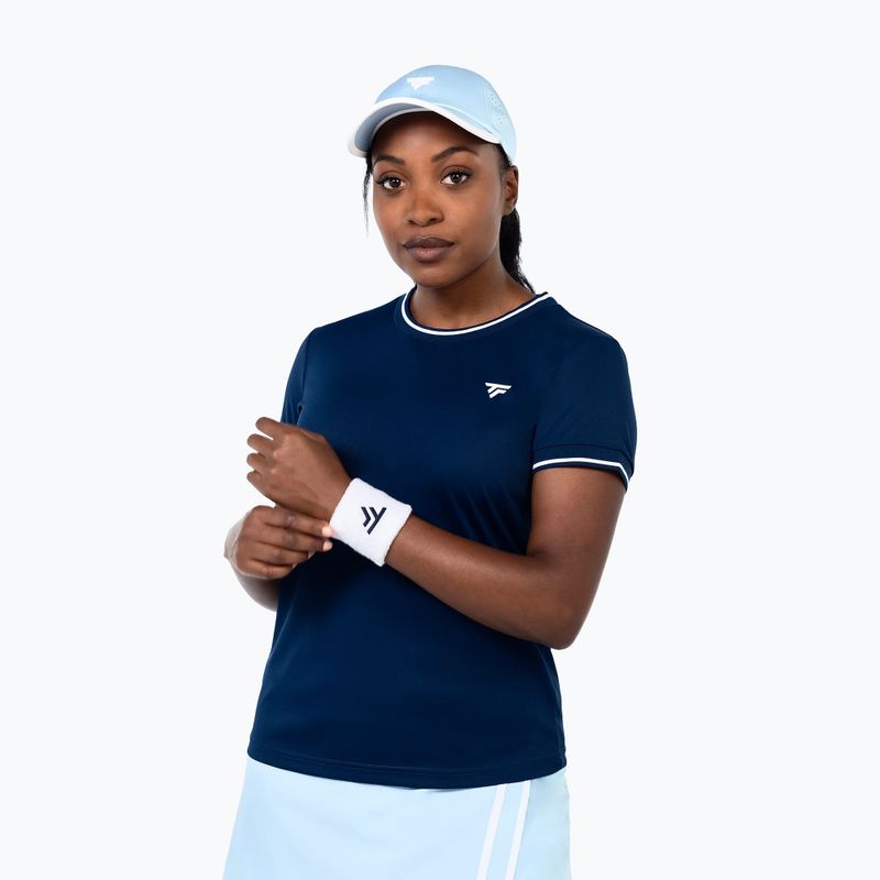 Női teniszpóló Tecnifibre Team Tech marine