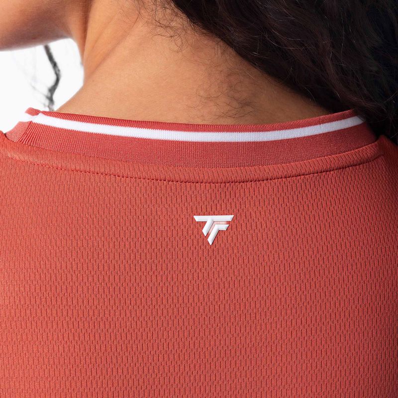 Női teniszpóló Tecnifibre Team Tech terracotta 3