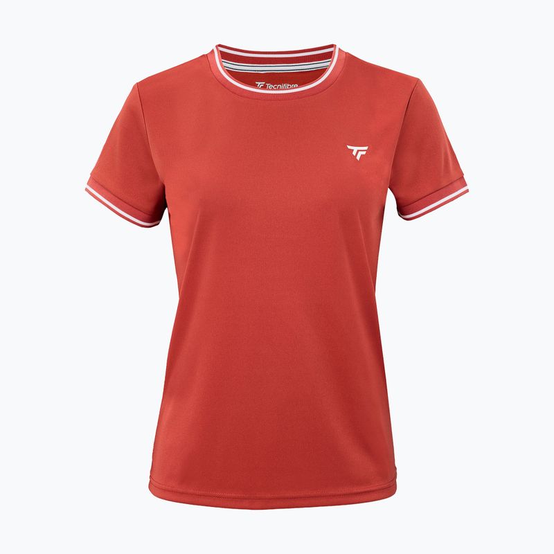 Női teniszpóló Tecnifibre Team Tech terracotta 4