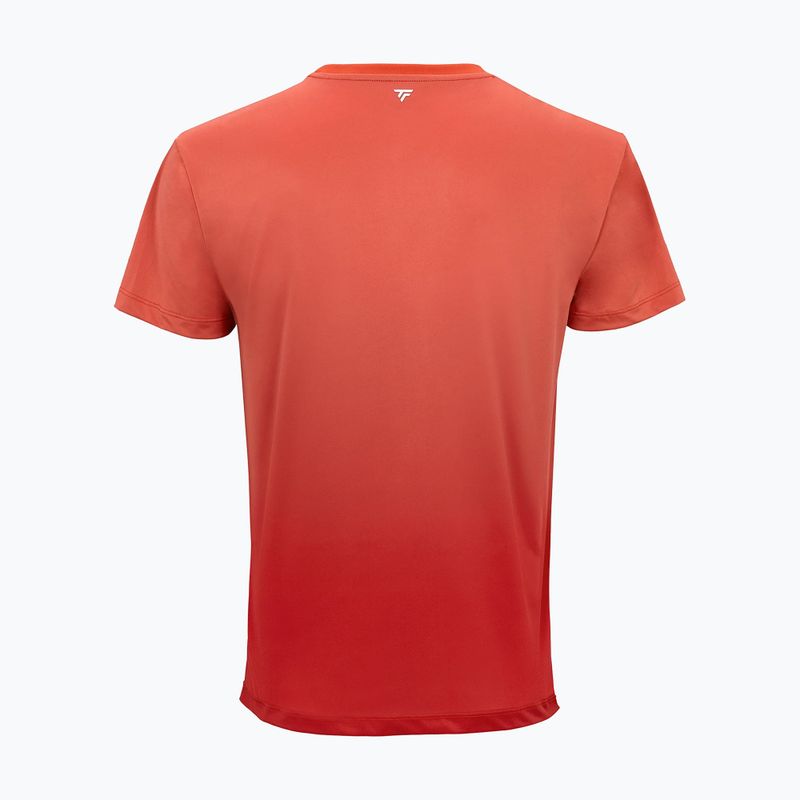Férfi teniszpóló Tecnifibre Team X-Loop terracotta 5