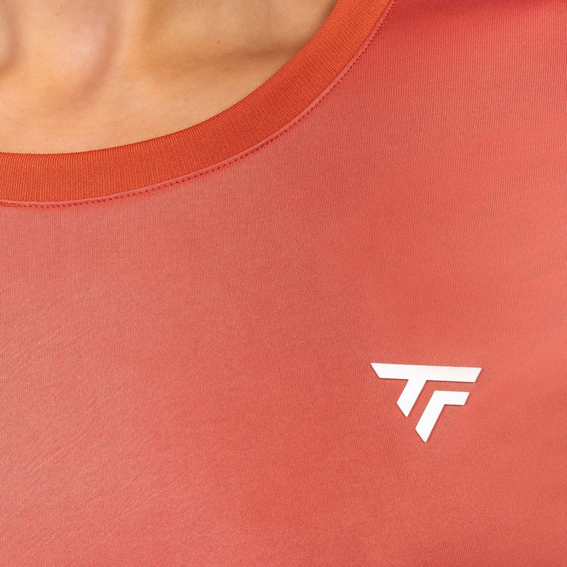 Női teniszpóló Tecnifibre Team X-Loop terracotta 3