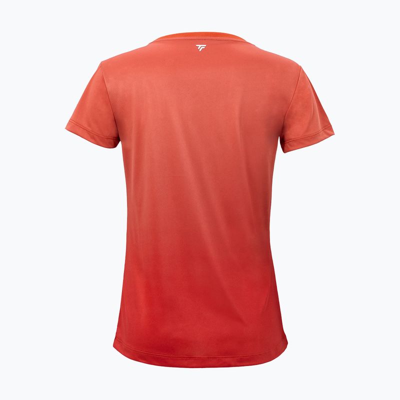 Női teniszpóló Tecnifibre Team X-Loop terracotta 5