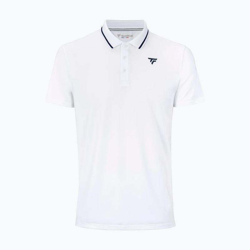 Férfi teniszpóló polo Tecnifibre Team Tech Polo white 4