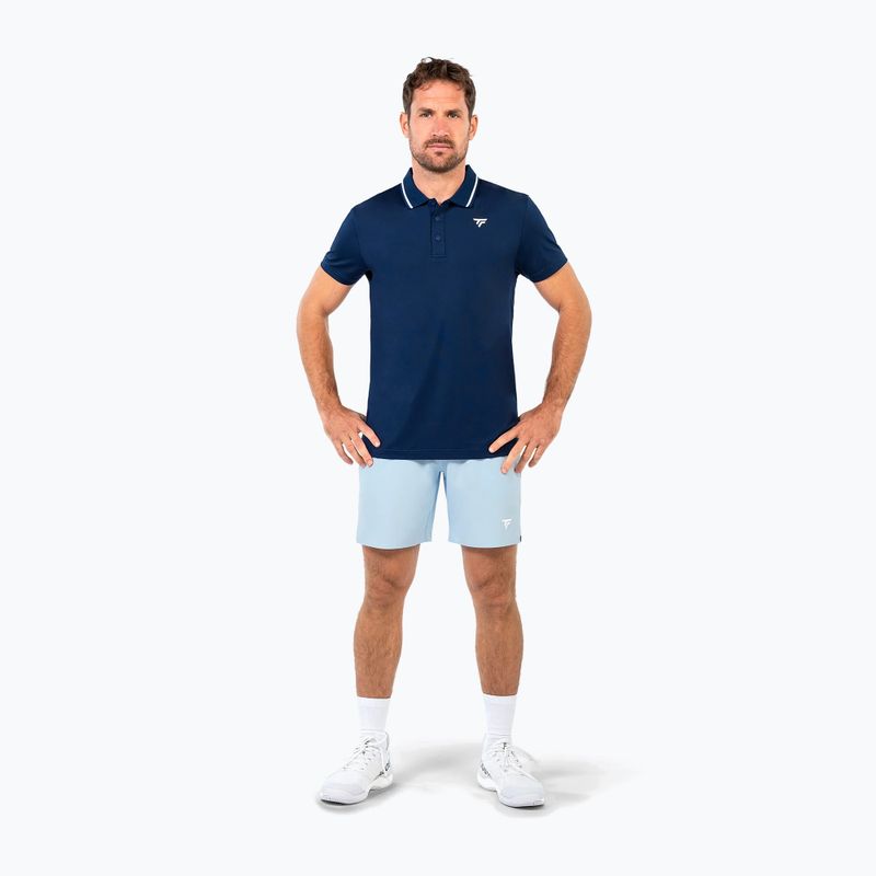 Férfi teniszpóló polo Tecnifibre Team Tech Polo navy blue 2