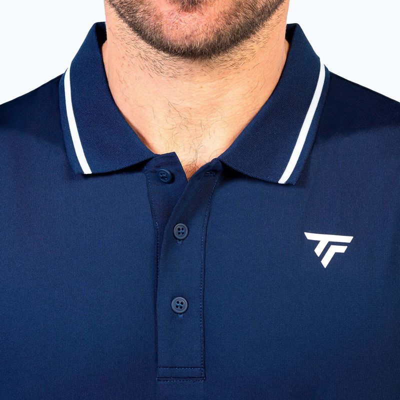 Férfi teniszpóló polo Tecnifibre Team Tech Polo navy blue 4