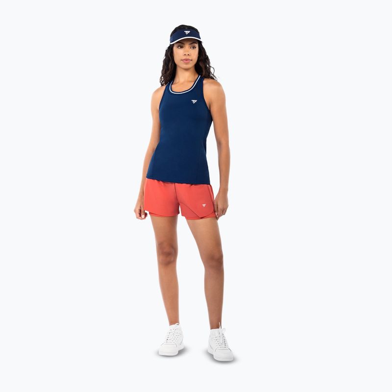 Női teniszpóló Tecnifibre Team Tech Tank Top W navy 2