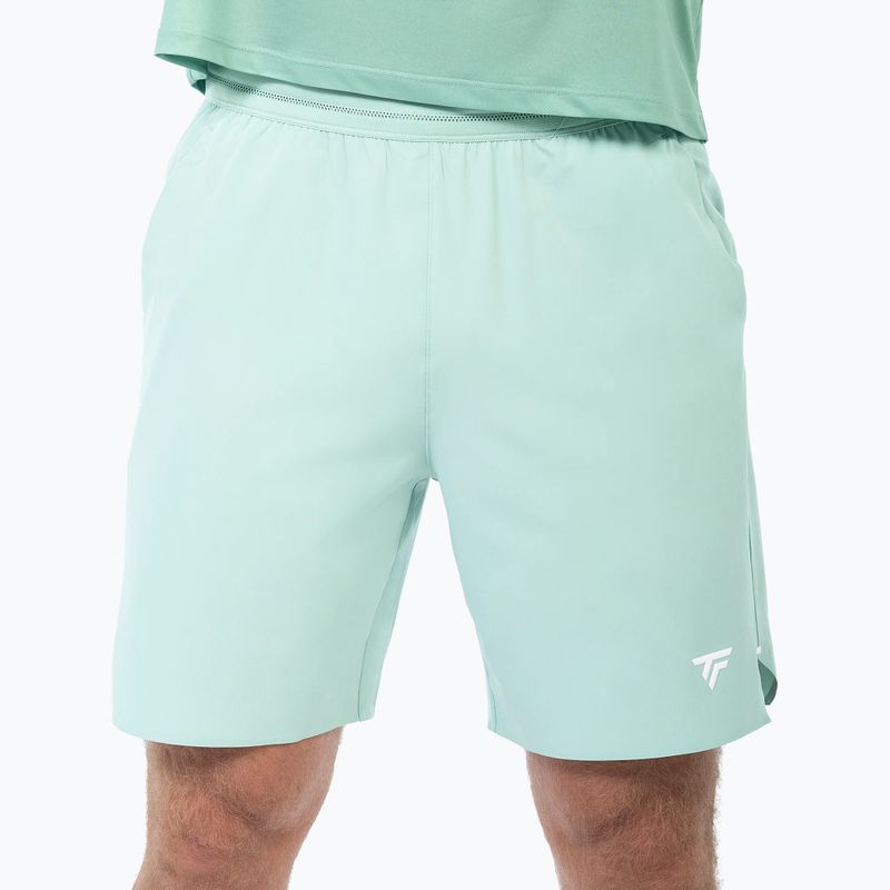 Férfi teniszshort Tecnifibre Team Stretch Short sage 2