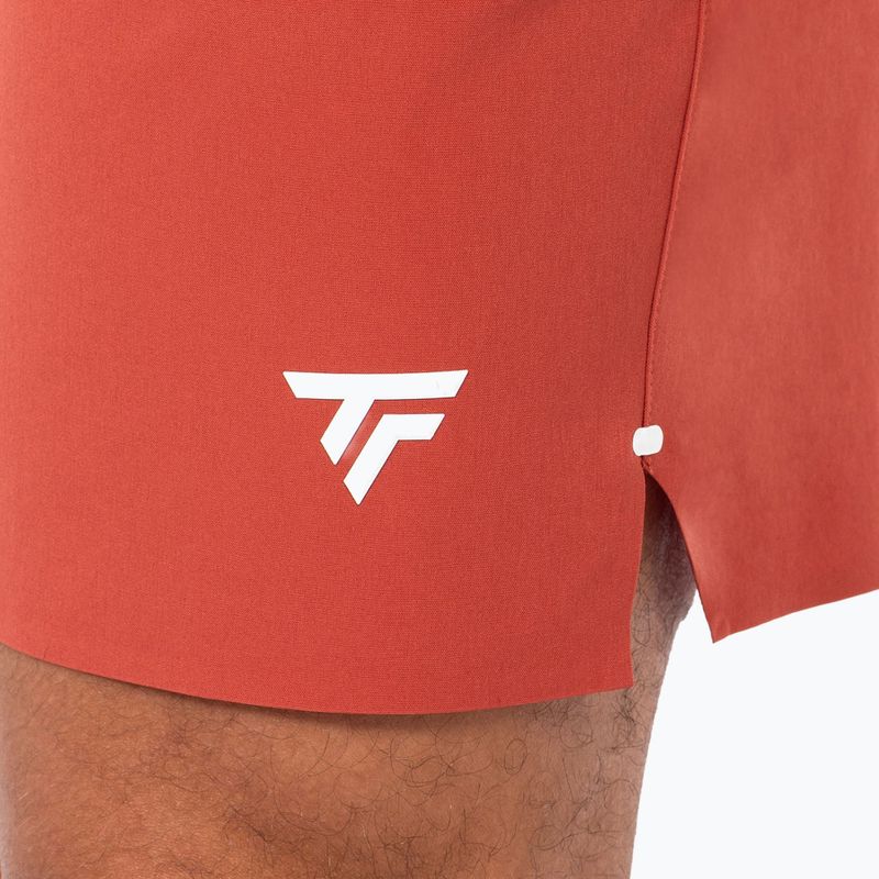 Férfi teniszshort Tecnifibre Team Stretch Short terracotta 3