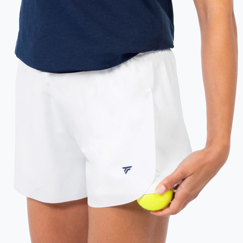 Női teniszshort Tecnifibre Team Stretch Short W white 3