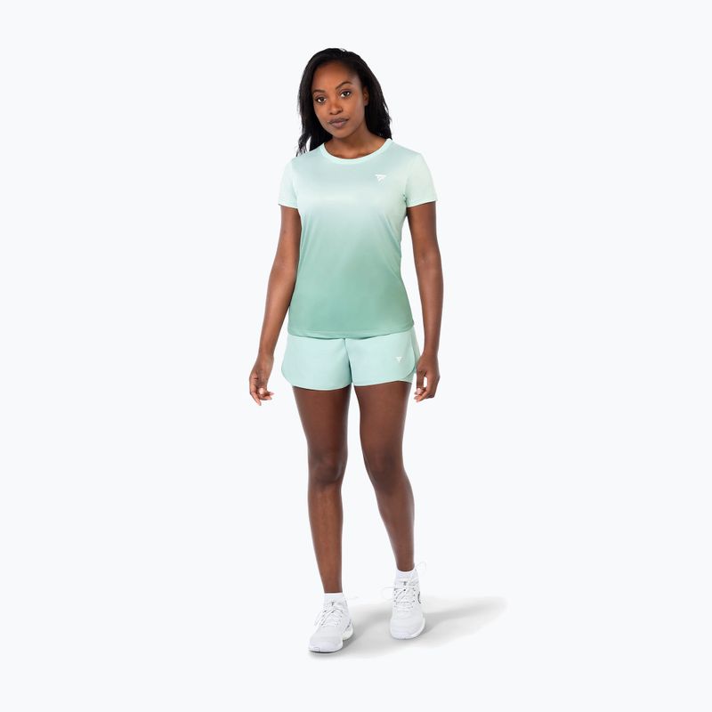 Női teniszshort Tecnifibre Team Stretch Short W sage 2