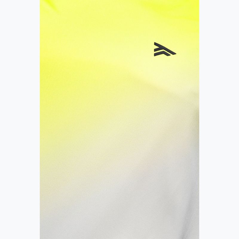 Férfi teniszpóló Tecnifibre X-Loop Tee white/yellow 6