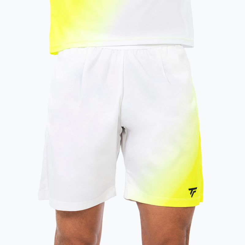 Férfi tenisznadrág Tecnifibre X-Loop white/yellow 3