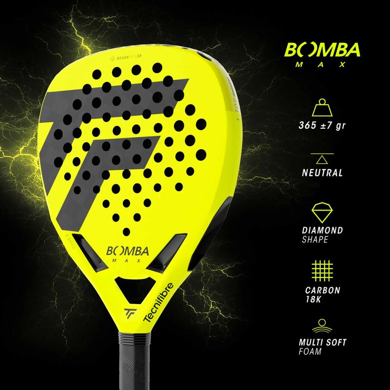 Padelütő Tecnifibre Max Bomb 8