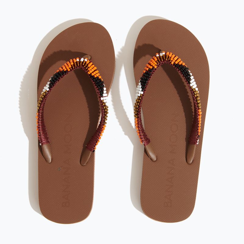 Női flip-flop papucs Banana Moon Calisun Seaside marron 9