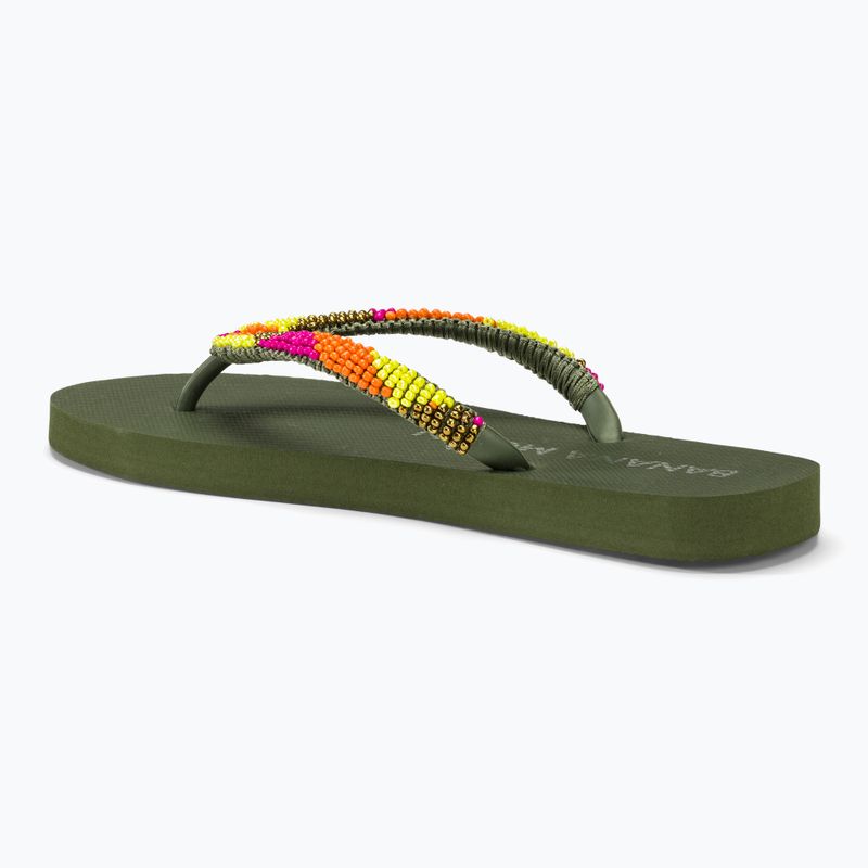 Női flip-flop papucs Banana Moon Calisun Seaside kaki 3