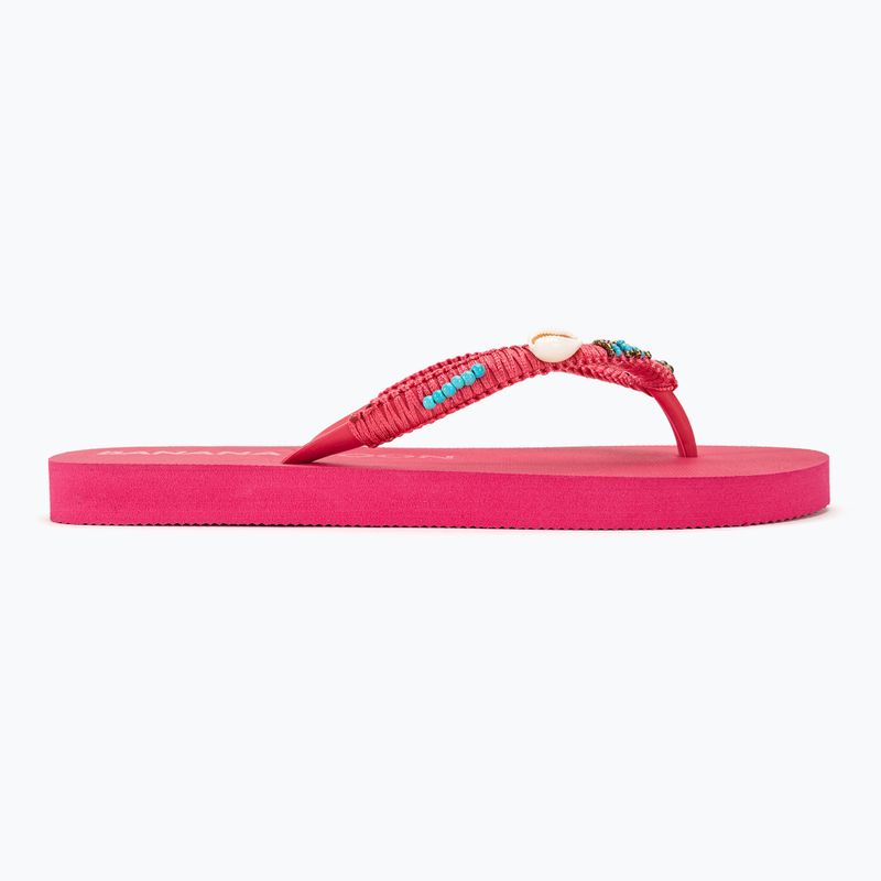 Banana Moon Luceros Tahuata fushia damsie flip flopok 2