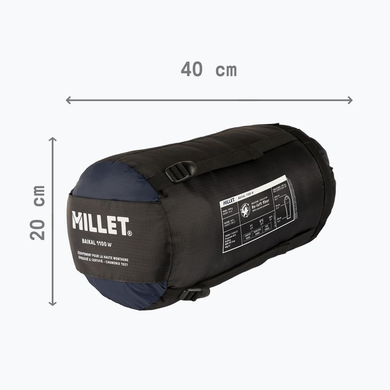 Millet Baikal 1100 saphir női hálózsák 5