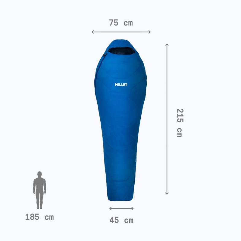 Millet Baikal 750 Regular sky diver hálózsák 4
