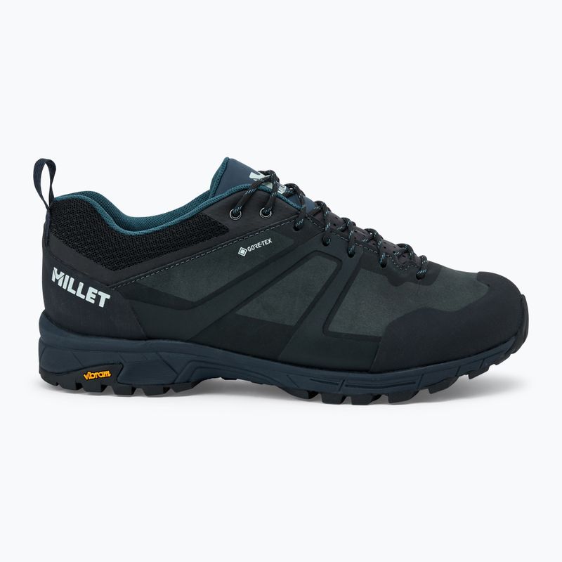 Férfi trekking cipő Millet Hike Up Leather GTX dark grey 2