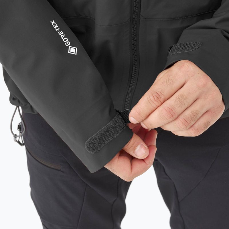Férfi esőkabát Millet Kamet Light GTX noir/ noir 10