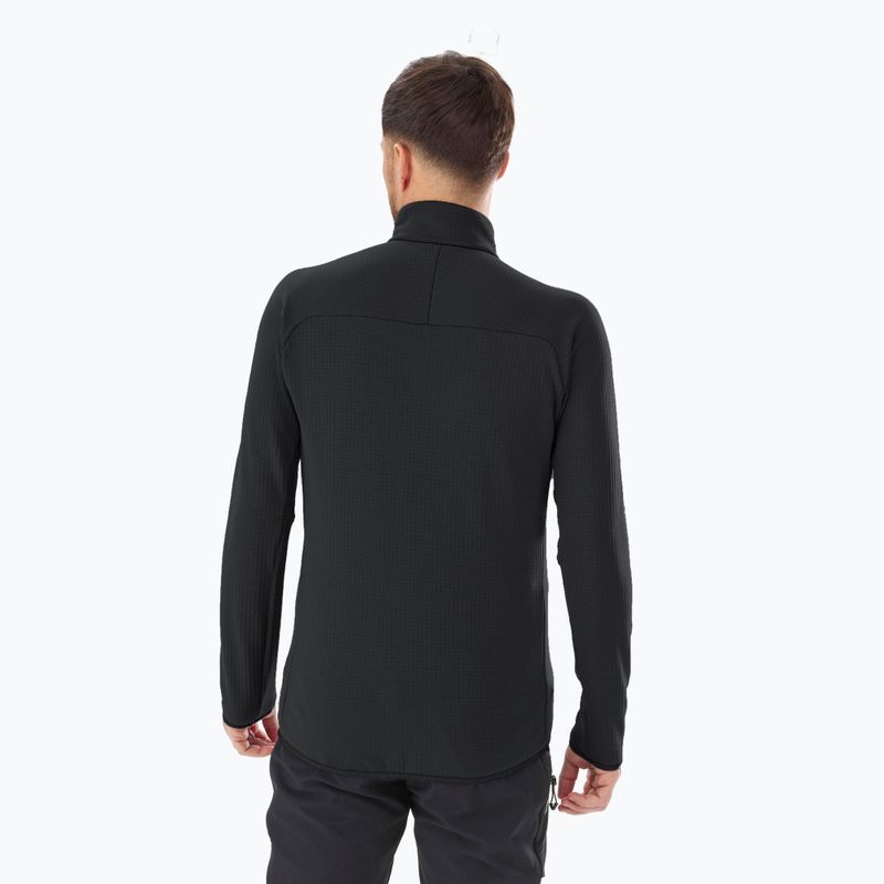 Férfi pulóver Millet Fusion Grid black/noir 3