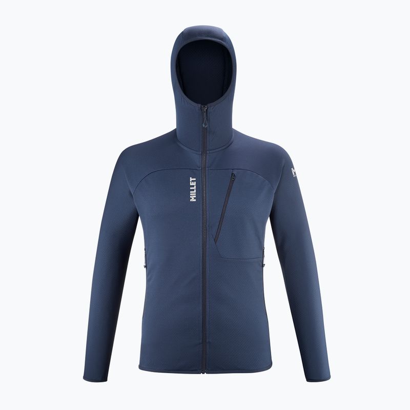 Férfi trekking pulóver Millet Lokka Hoodie III sapphire 6