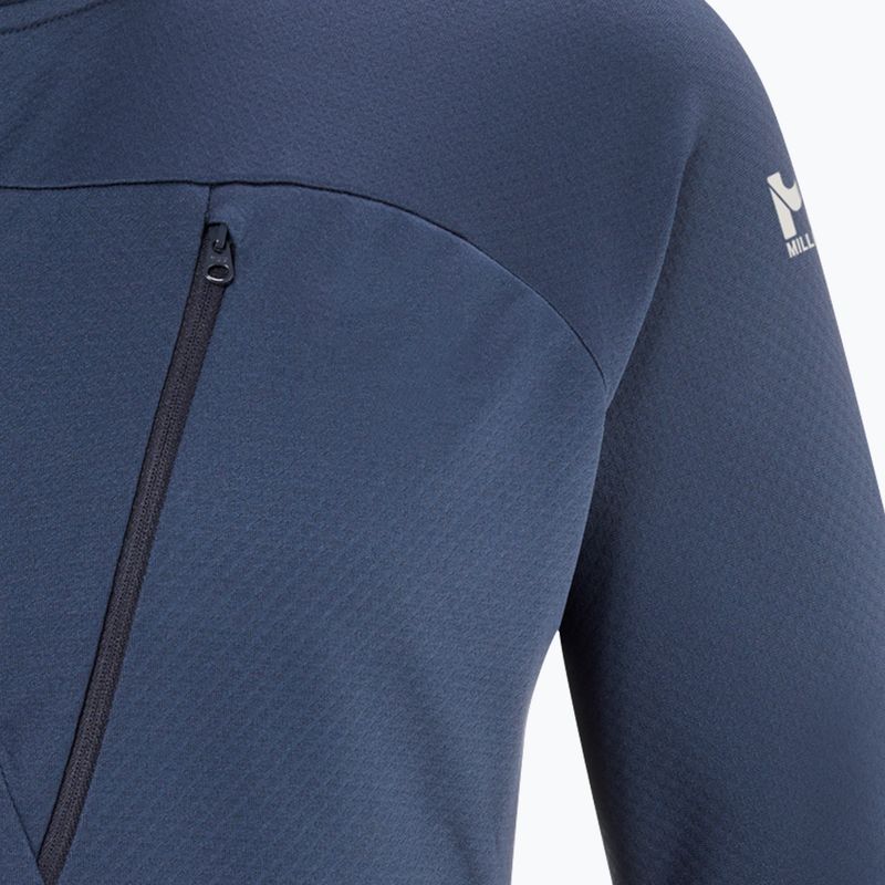 Férfi trekking pulóver Millet Lokka Hoodie III sapphire 8