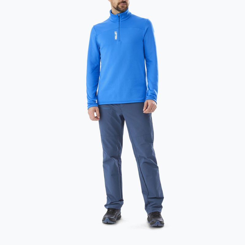 Férfi pulóver Millet Seneca Fleece Po icon blue 2